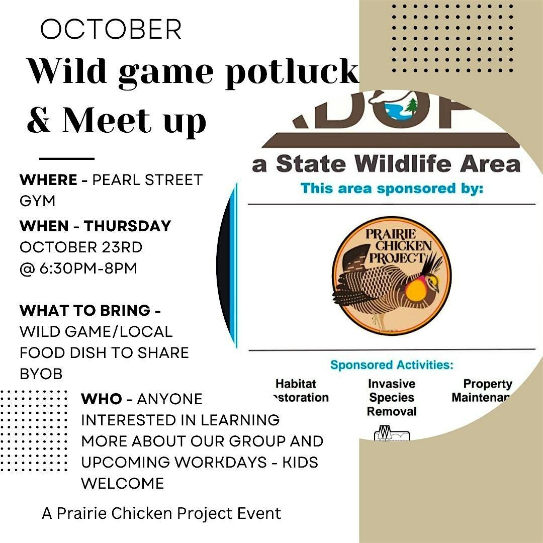 PCP October Habitat Meet-Up & Potluck, 23 October | Event in Stevens Point | AllEvents