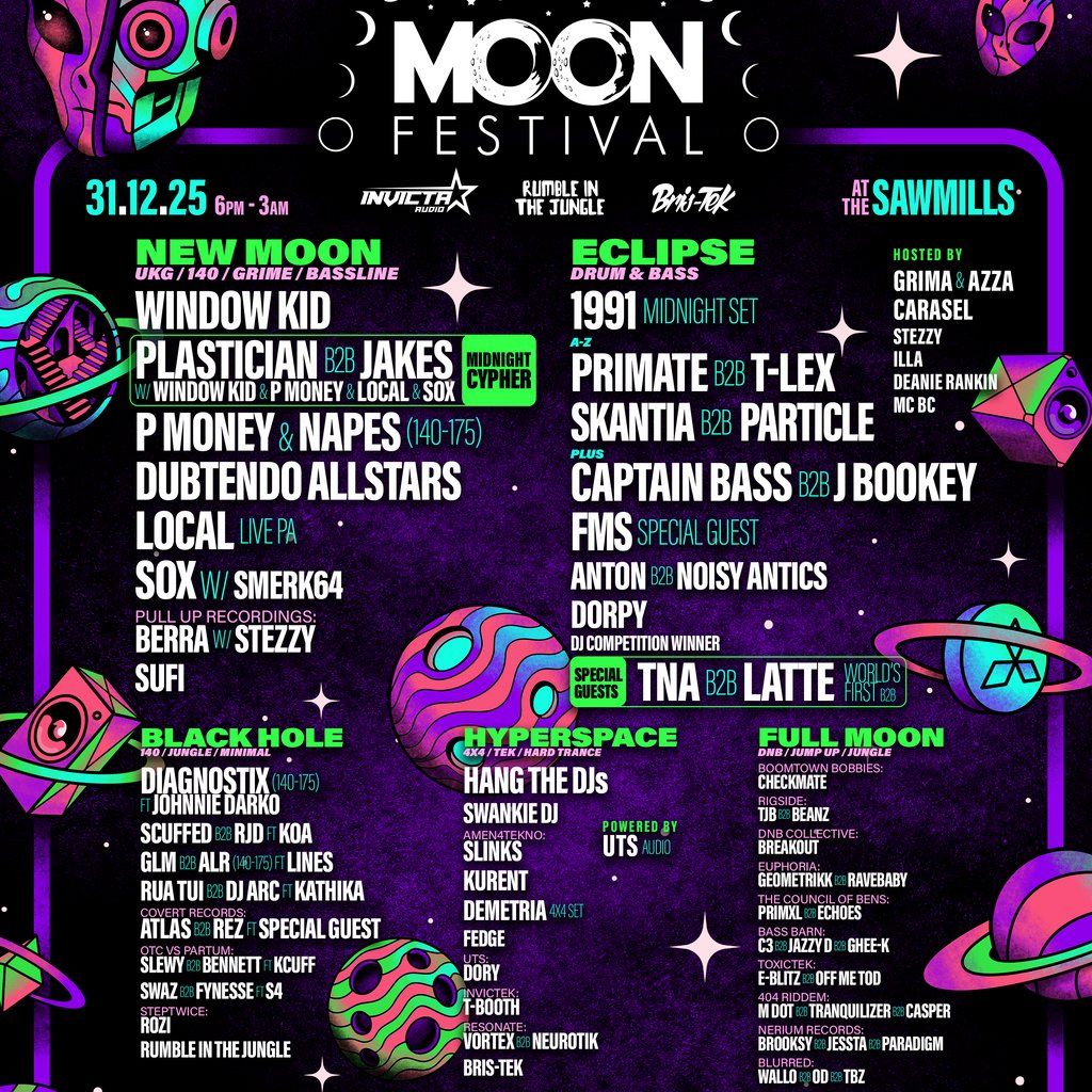 Moon Fest 2025, 31 December | Event in Bristol | AllEvents