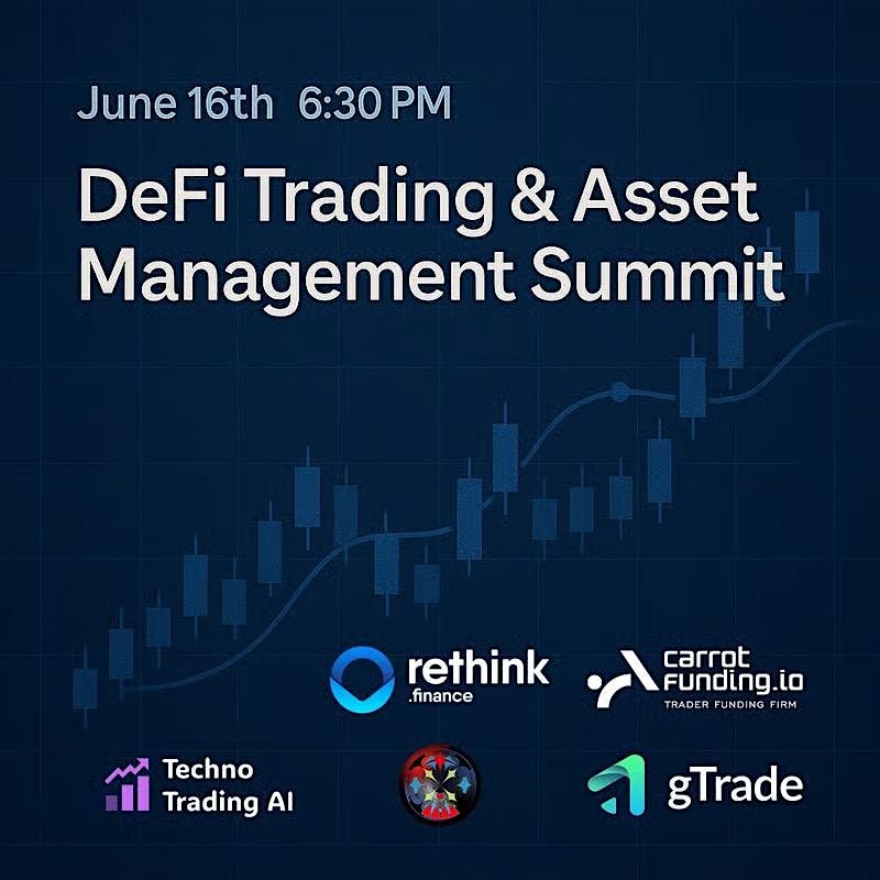 DeFi Trading & Asset Management Summit, 16 June | Event in Berlin | AllEvents