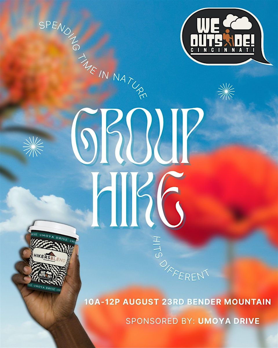 We Outside: Group Hike, 23 August | Event in Cincinnati | AllEvents