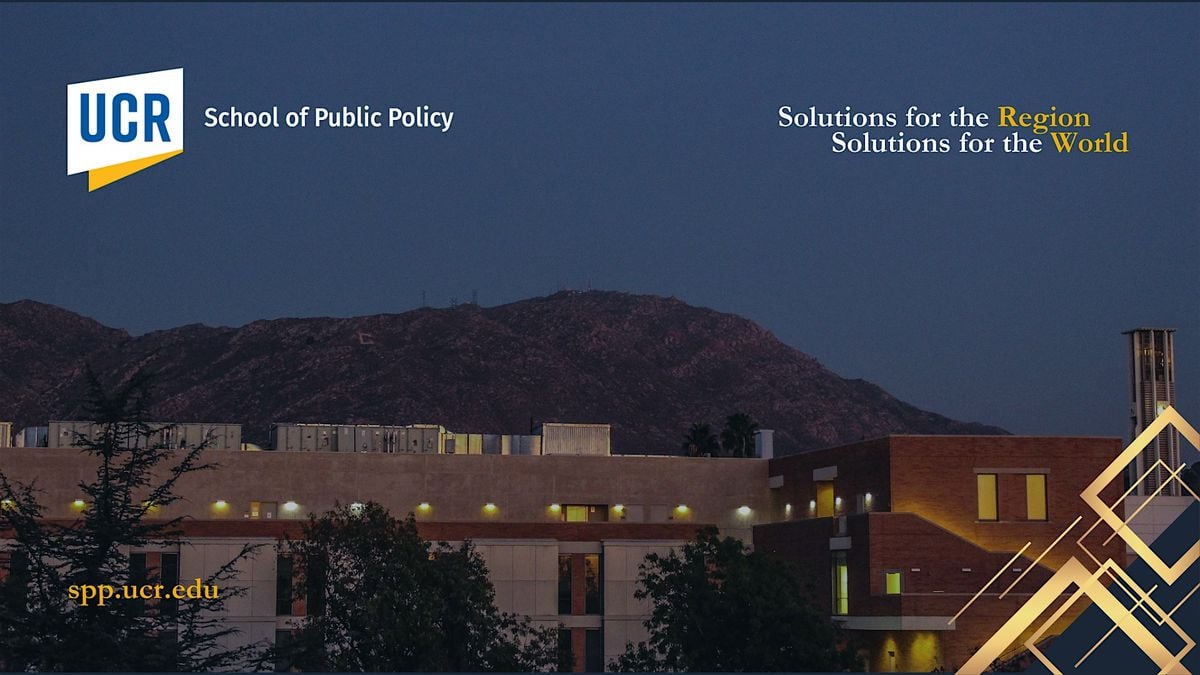 SPP Dean's Fall Welcome, 22 September | Event in Riverside | AllEvents