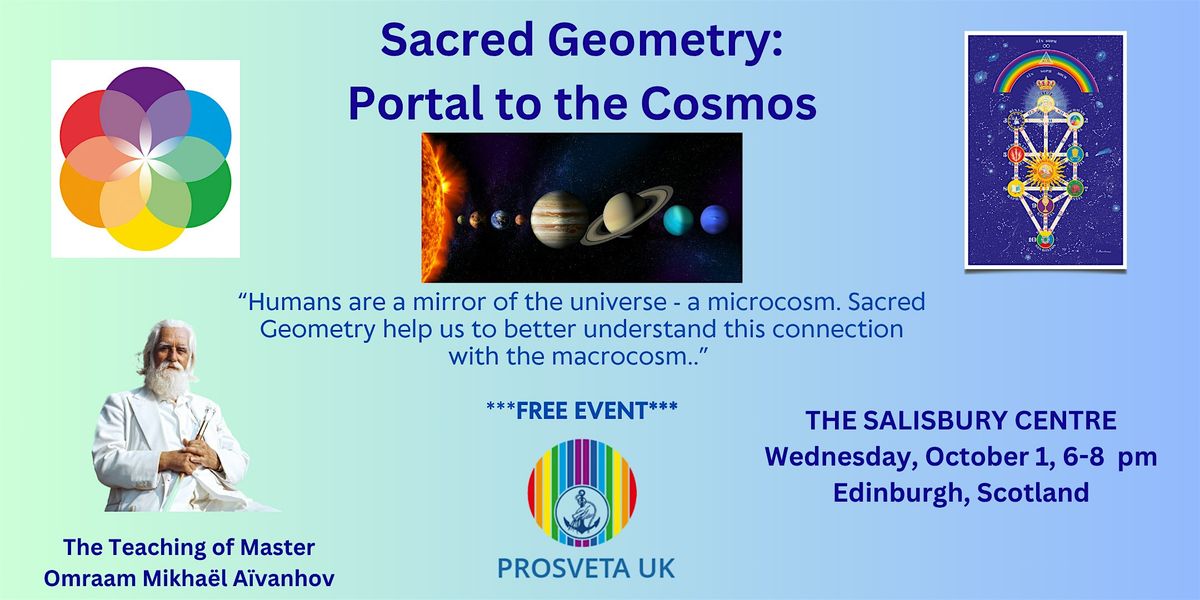 Sacred Geometry: Portal to the Cosmos, 1 October | Event in Edinburgh | AllEvents