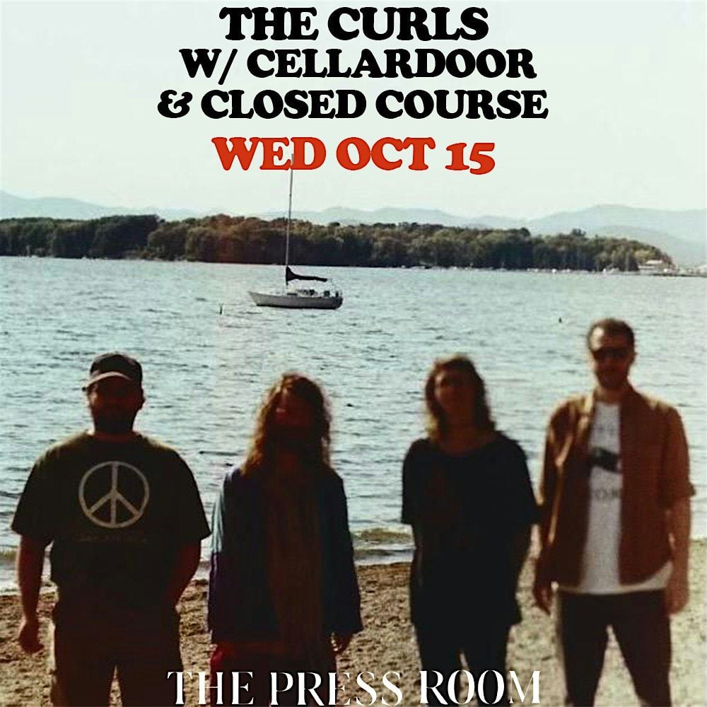The Curls w/ Cellardoor & Closed Course, 15 October | Event in Portsmouth | AllEvents