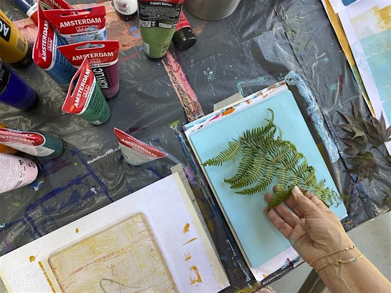 Workshop Monoprinten met bladeren, 25 October | Event in Aalsmeer | AllEvents