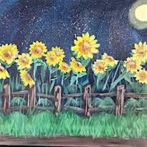 PAINT & SIP - Moon Flowers!, 31 August | Event in Tucson | AllEvents