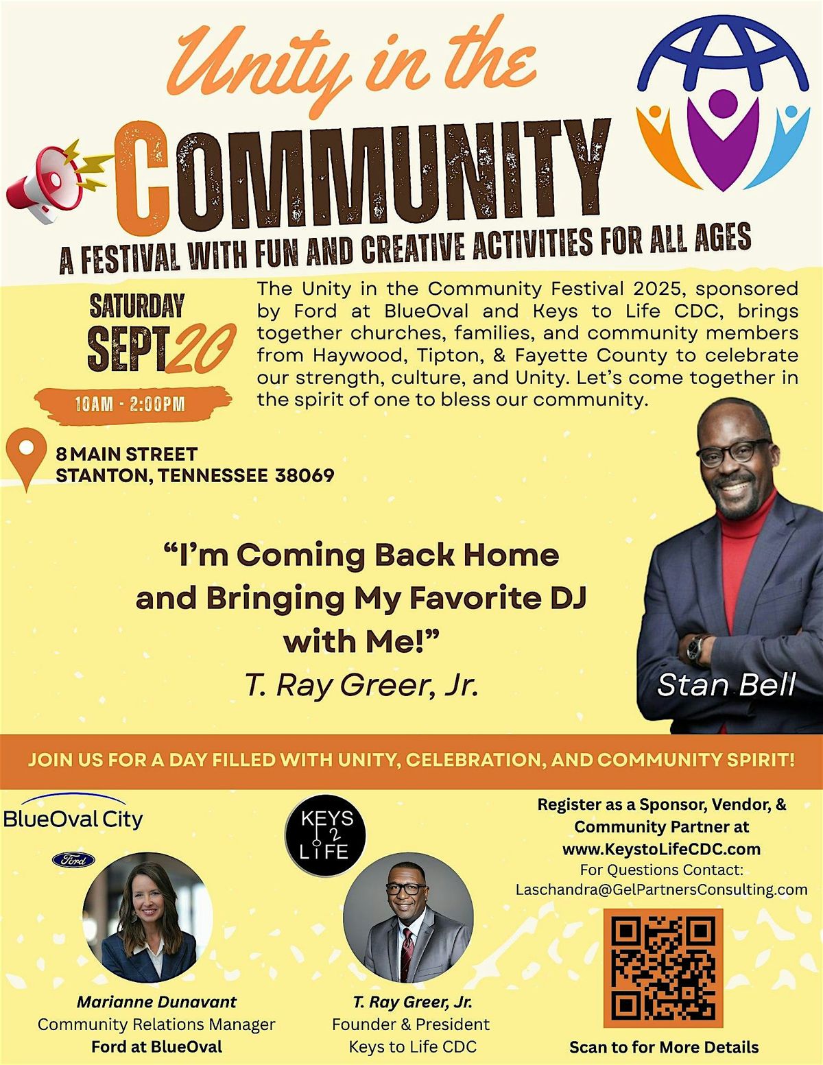 Unity in The Community Festival, 20 September | Event in Stanton | AllEvents