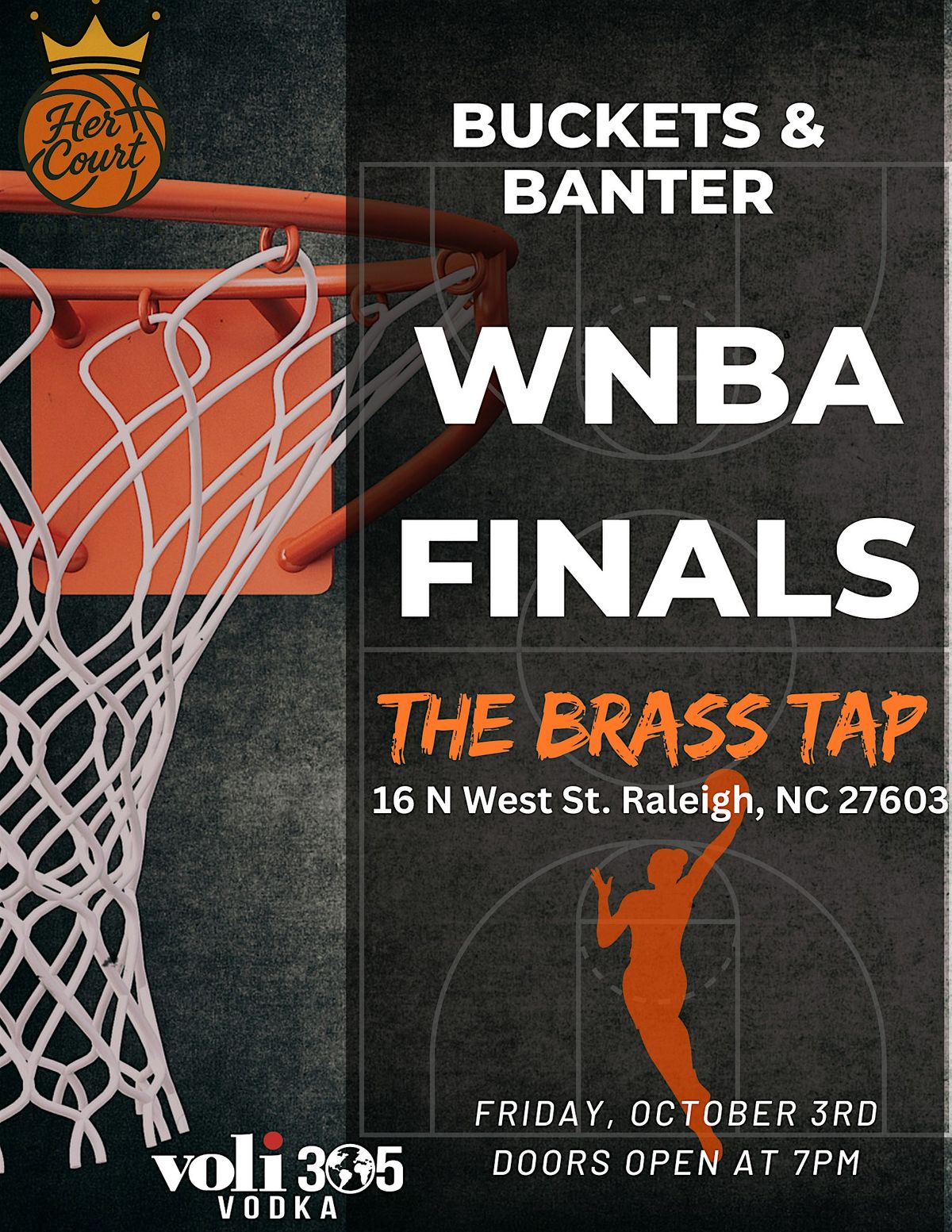 Buckets & Banter Finals Edition, 3 October | Event in Raleigh | AllEvents