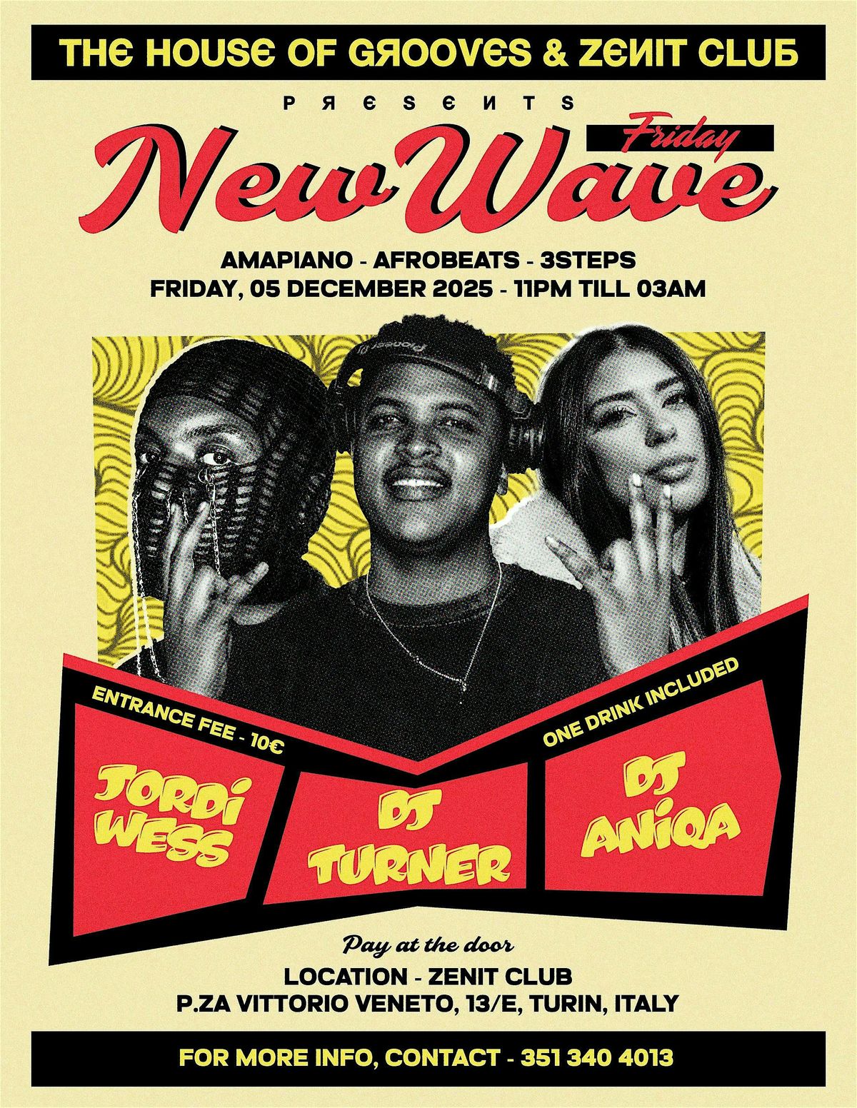 New wave friday, 5 December | Event in Torino | AllEvents