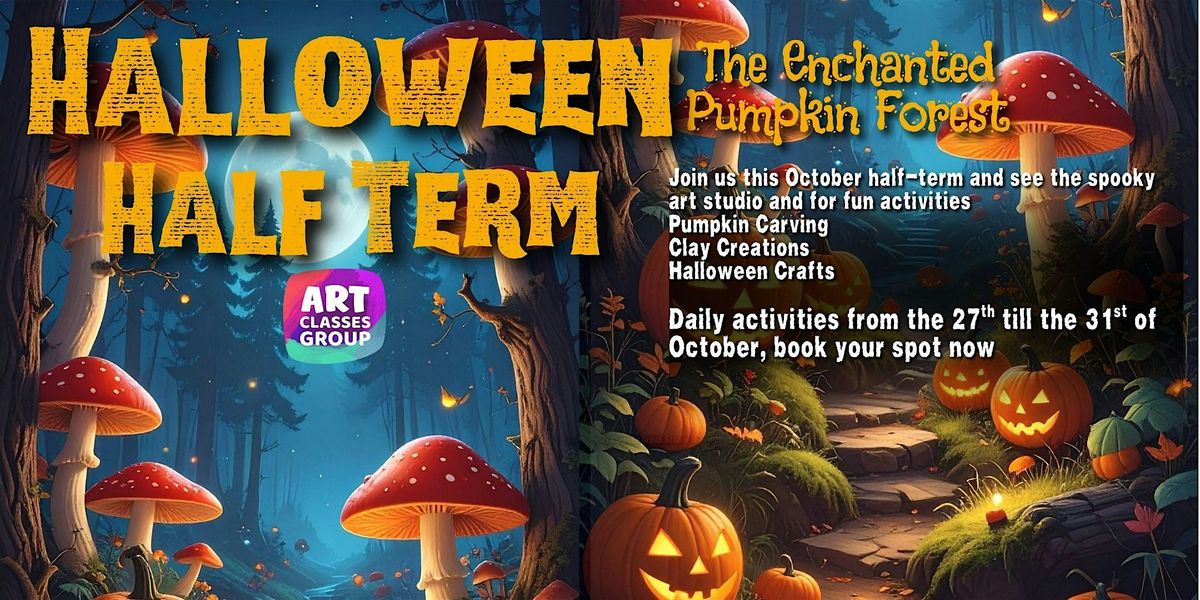 Halloween Half Term - Arts and Crafts Activities  from age 5, 27 October | Event in Slough | AllEvents