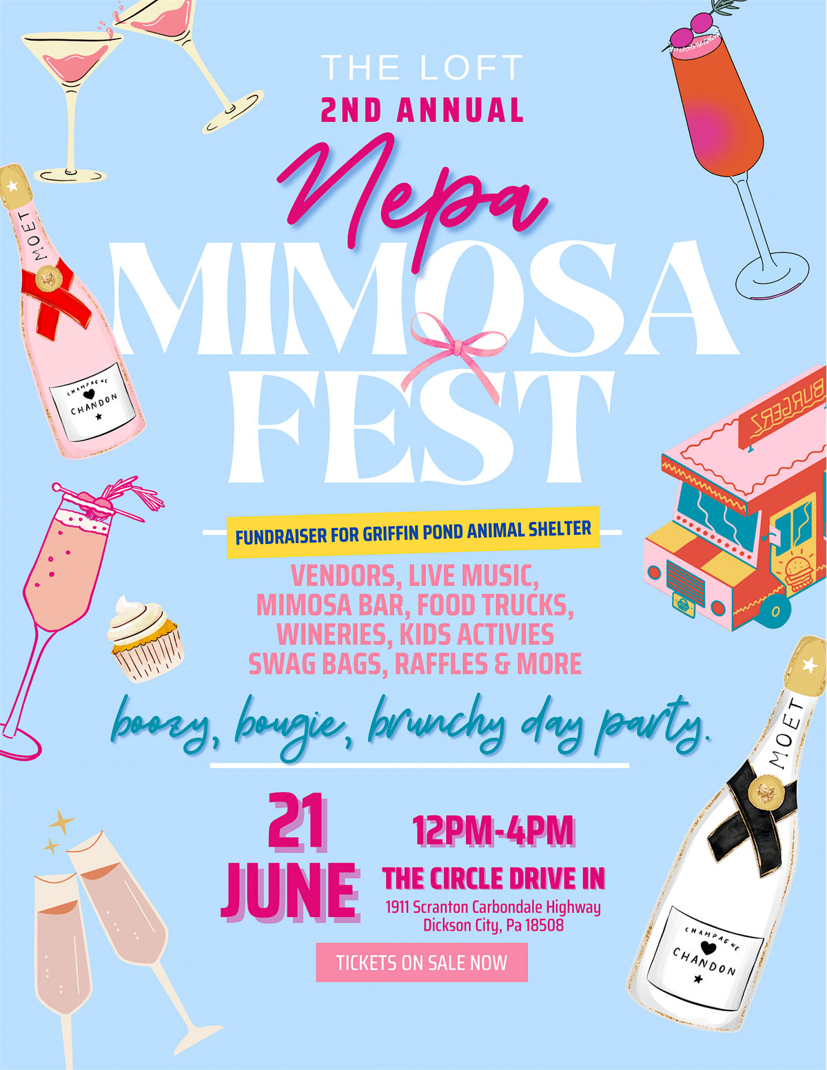 NEPA MIMOSA FEST, 21 June | Event in Dickson City | AllEvents