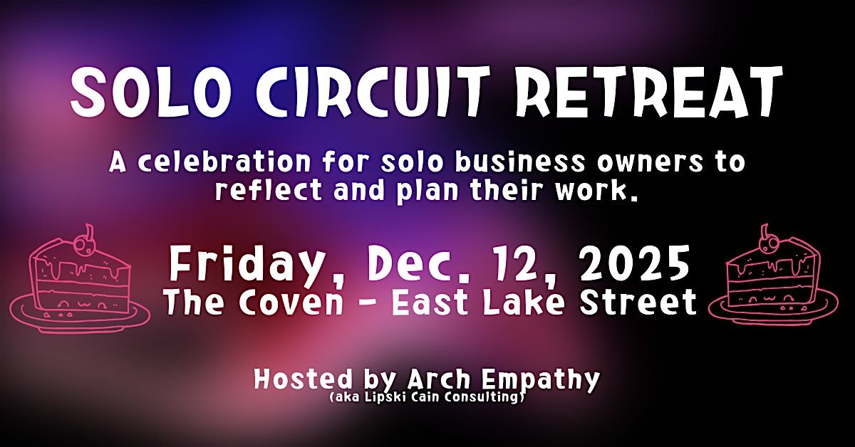Solo Circuit Retreat 2025, 12 December | Event in Minneapolis | AllEvents