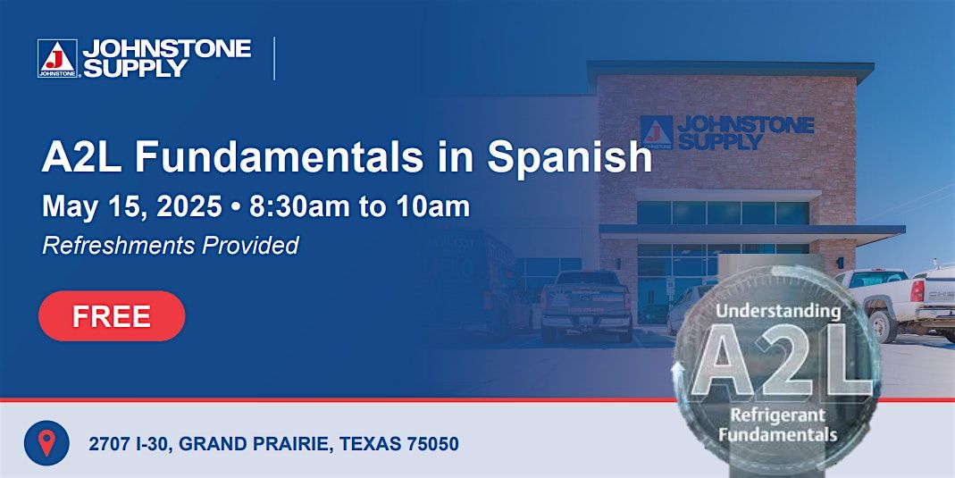 A2L Fundamentals in Spanish, 15 May | Event in Grand Prairie | AllEvents