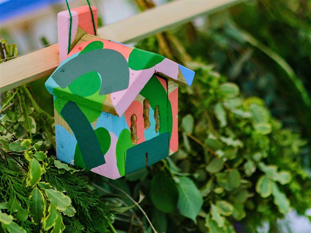 Birds and Bees - Paint your own birdhouse with Caroline Dowsett, 20 July | Event in Manchester | AllEvents