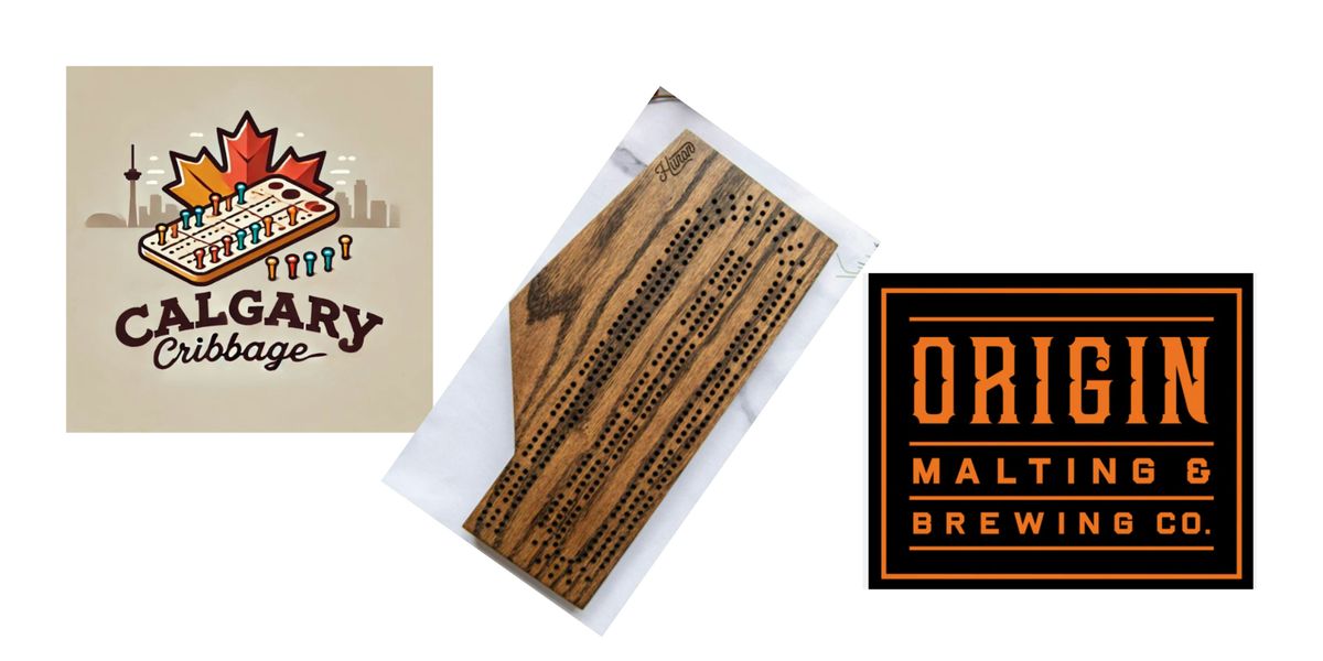 Calgary Cribbage at Origin Brewing Calgary, 1 November | Event in Calgary | AllEvents