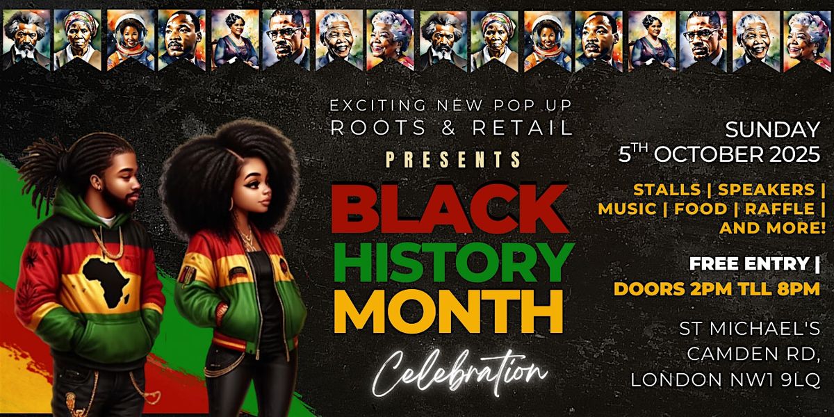 Roots & Retail Pop Up: Black History Month Edition | Event in London | AllEvents