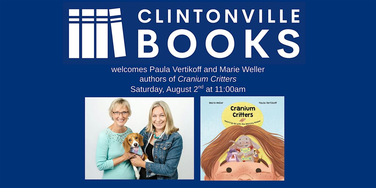 Clintonville Books welcomes Paula Vertikoff and Marie Weller, 2 August | Event in Columbus | AllEvents