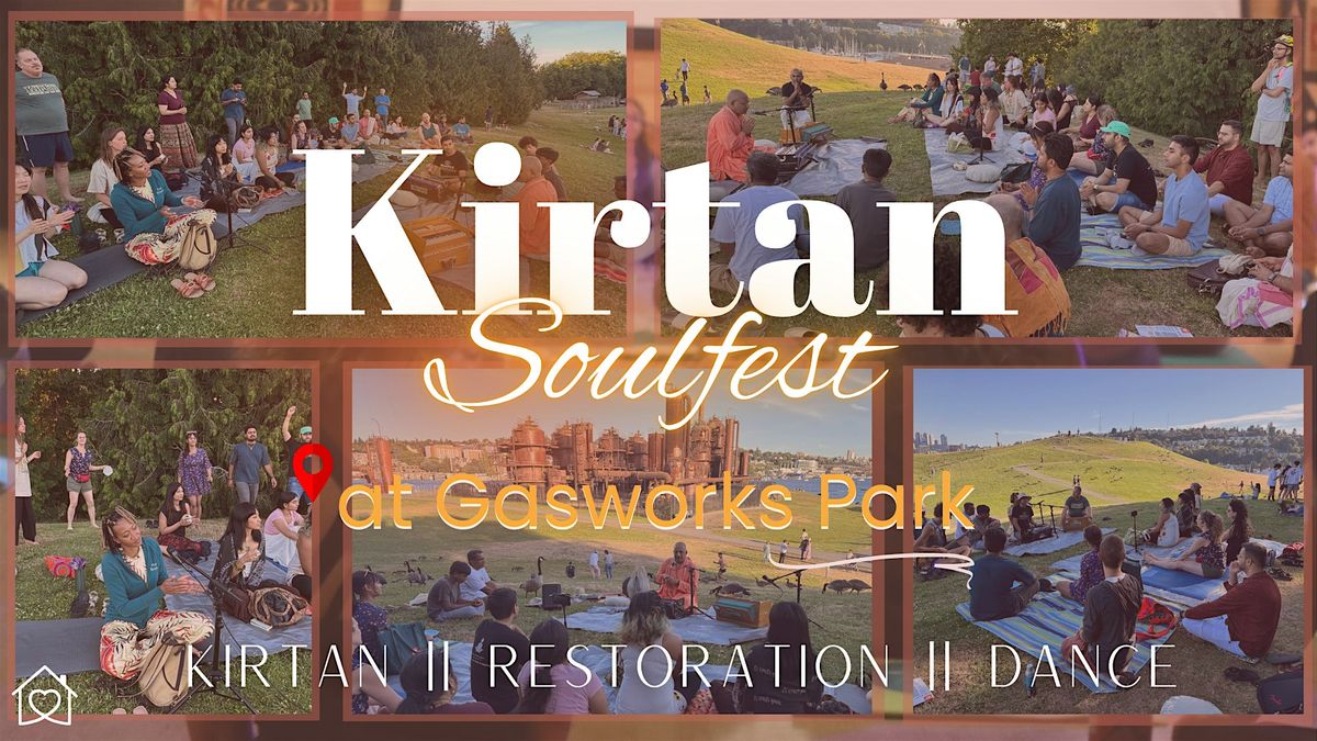 Outdoor Kirtan @ Gasworks Park | Bhakti Yoga, Meditation, Sound Healing, 14 August | Event in Seattle | AllEvents
