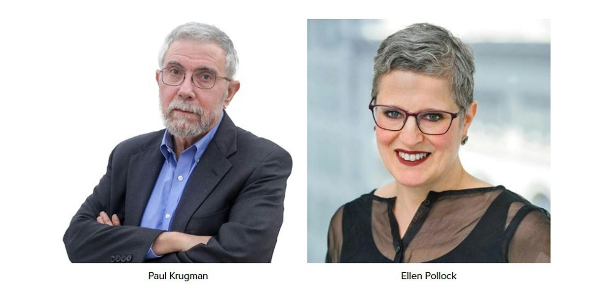 Paul Krugman and Ellen Pollock, 30 August | Event in New Marlborough | AllEvents