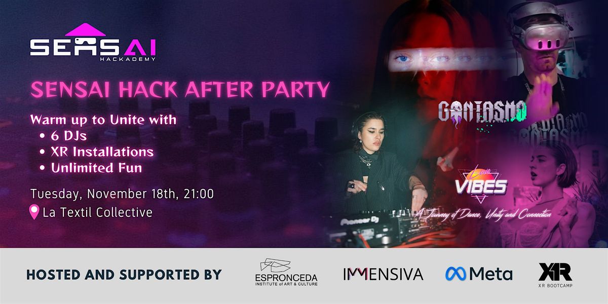 SensAI Closing Party: Pre-Unite Warm-up Experience, 18 November | Event in Barcelona | AllEvents