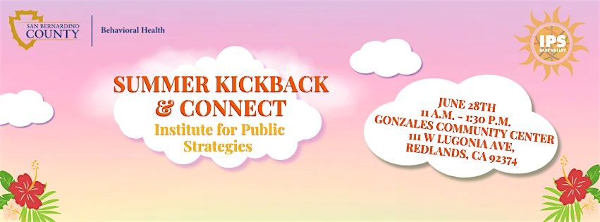 Summer Kickback & Connect - Youth Workshop, 28 June | Event in Redlands | AllEvents