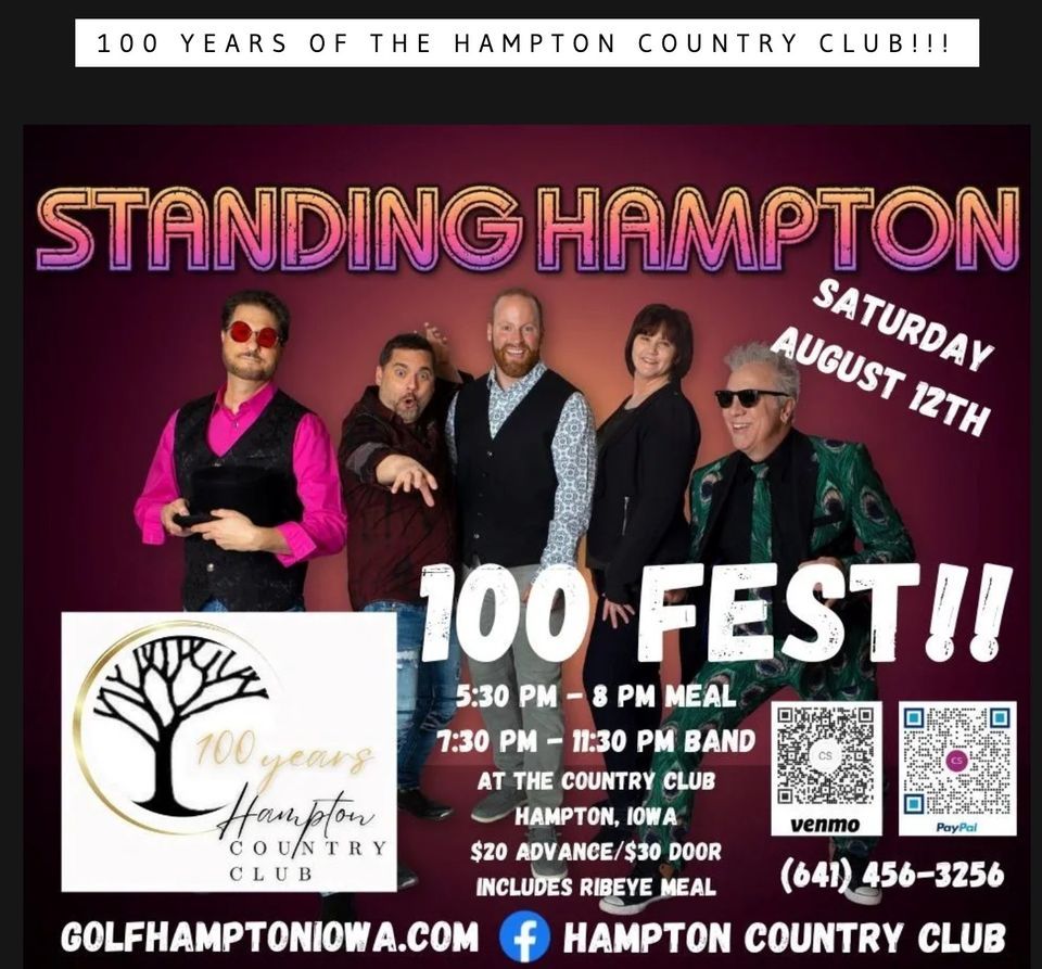 Hampton Country Club 100th Anniversary Standing Hampton, Hampton
