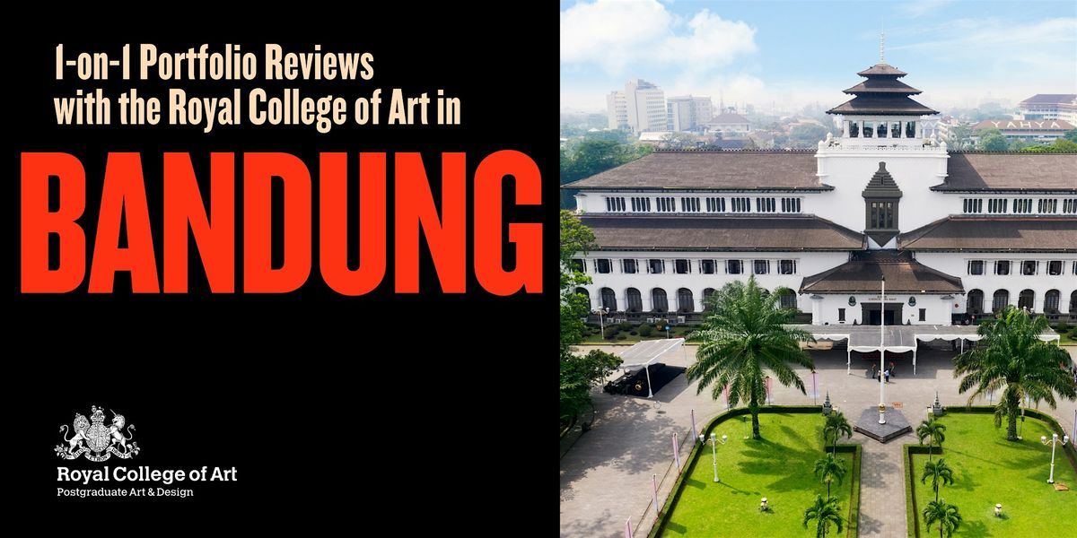 Portfolio Reviews with the RCA in Bandung, 15 October | Event in Kec. Bandung Wetan | AllEvents
