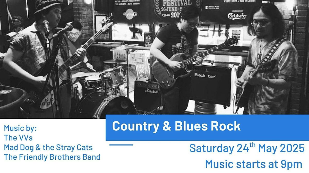 Live Music: Country & Blues Rock, 24 May | Event in Central | AllEvents