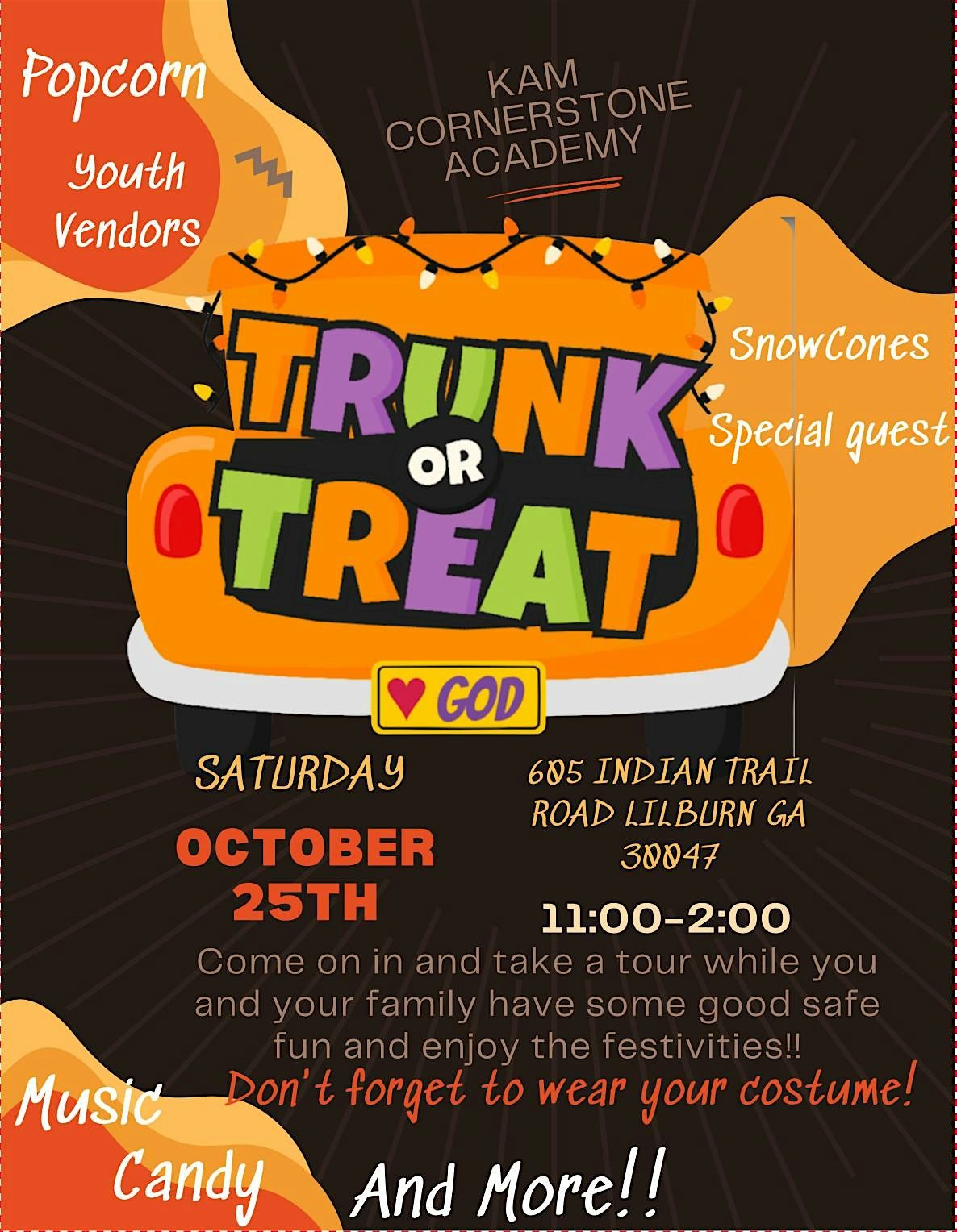 Trunk or Treat, 25 October | Event in Lilburn | AllEvents
