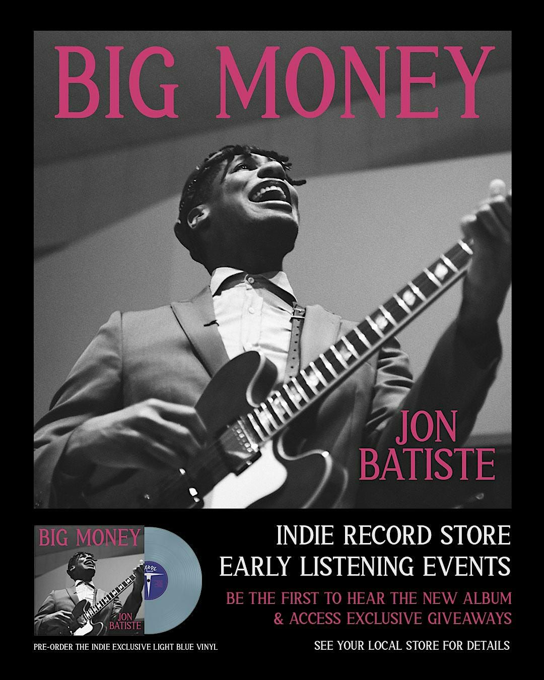 JOHN BATISTE LISTENING PARTY, 17 August | Event in Dover | AllEvents