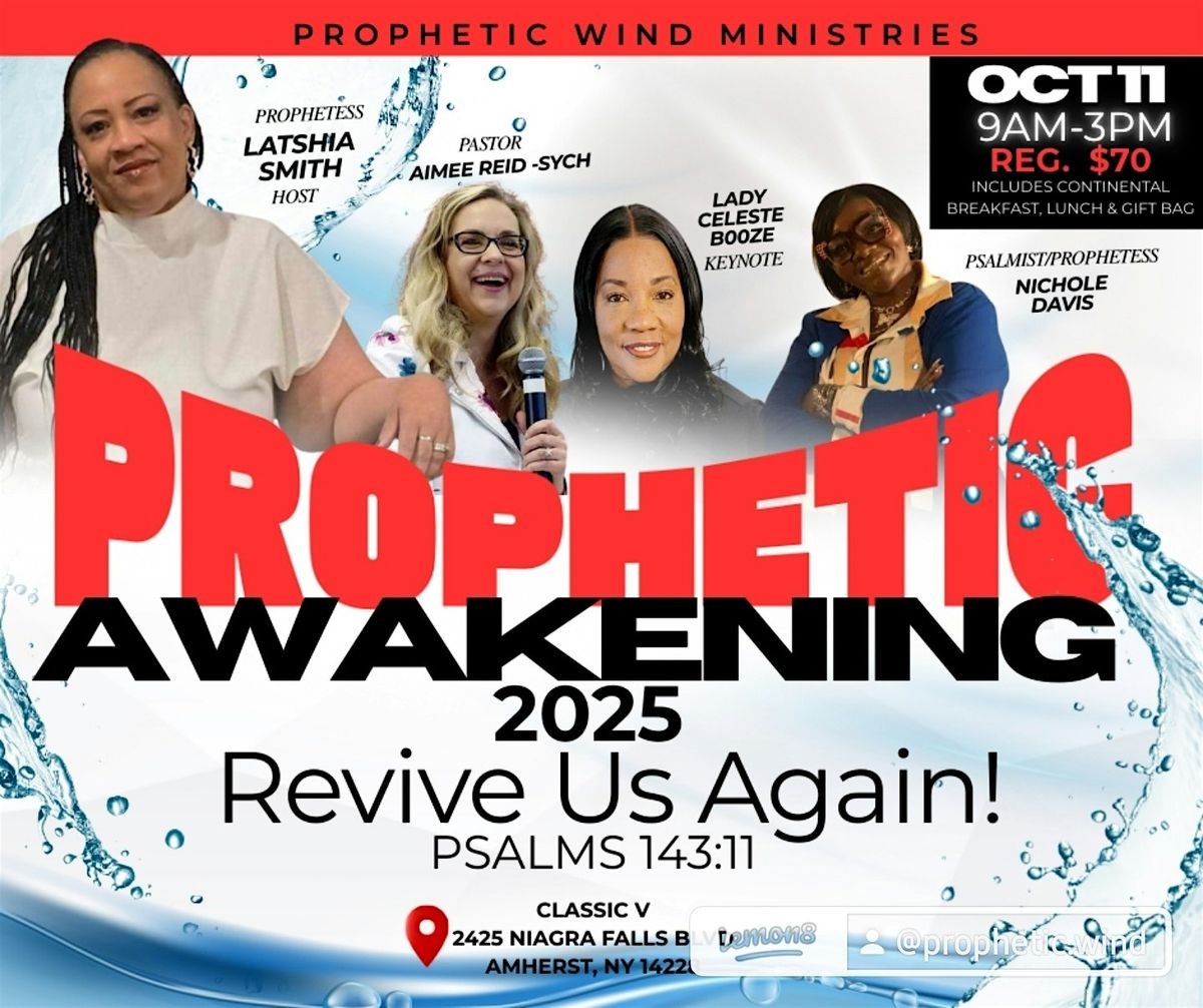 PROPHETIC AWAKENING 2025, 11 October | Event in Amherst | AllEvents
