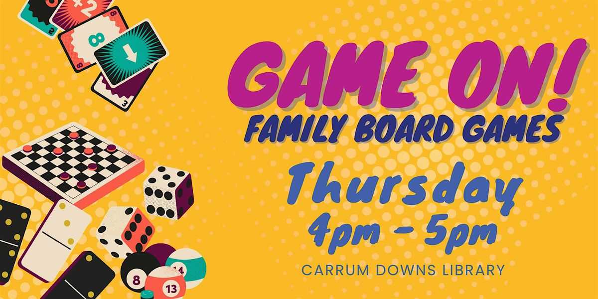 Game On! | Event in Carrum Downs | AllEvents