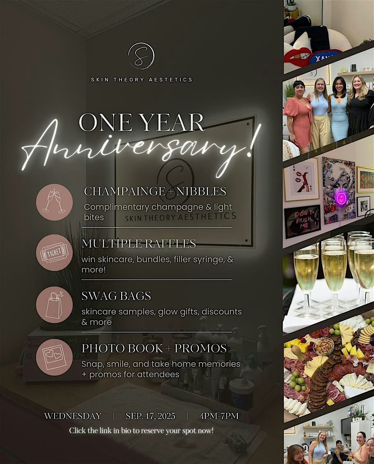 Skin Theory Aesthetics - ONE YEAR ANNIVERSARY CELEBRATION!, 17 September | Event in Maitland | AllEvents