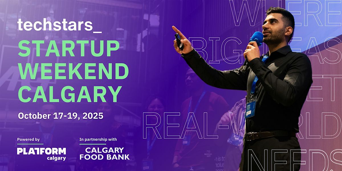 Techstars Startup Weekend: Feeding Innovation with the Calgary Food Bank, 17 October | Event in Calgary | AllEvents