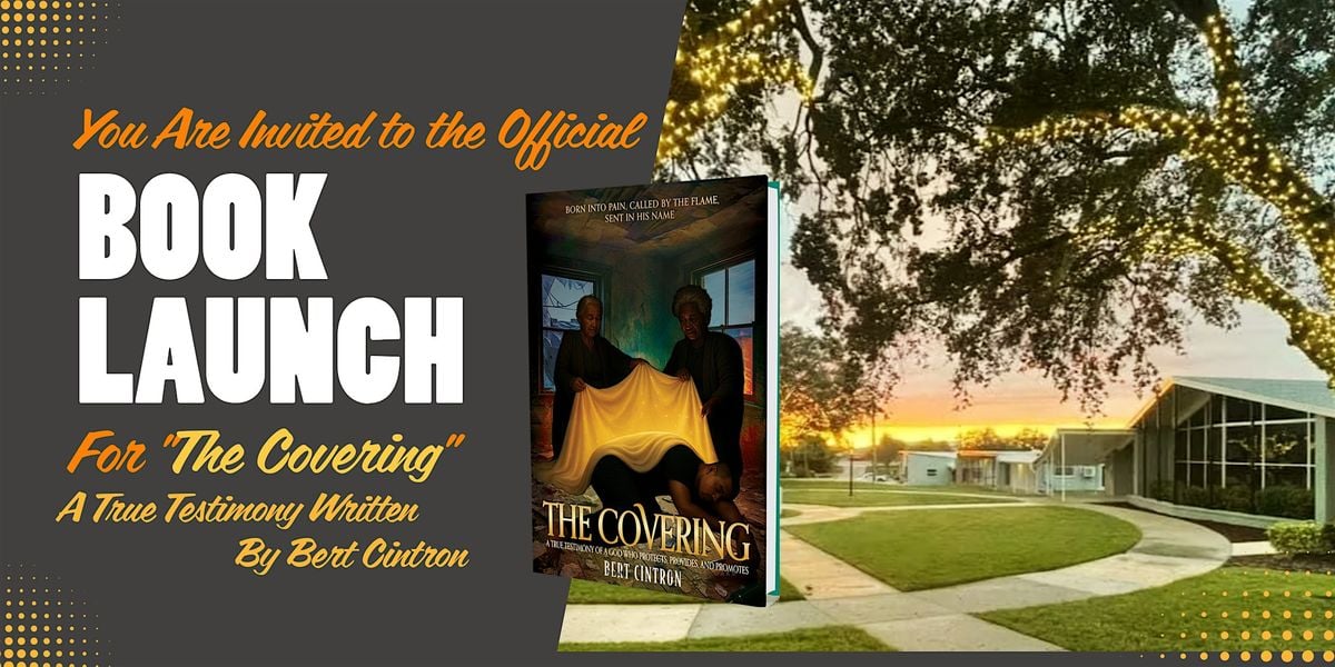 Book Launch Event - The Covering by Bert Cintron, 13 September | Event in Cocoa | AllEvents