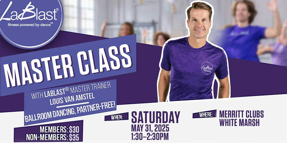 LaBlast Master Class with Louis Van Amstel, 31 May | Event in Nottingham | AllEvents
