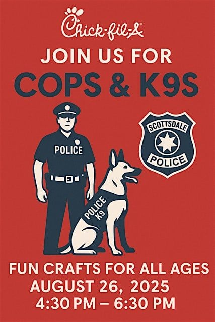 Cops & K9S, 26 August | Event in Scottsdale | AllEvents