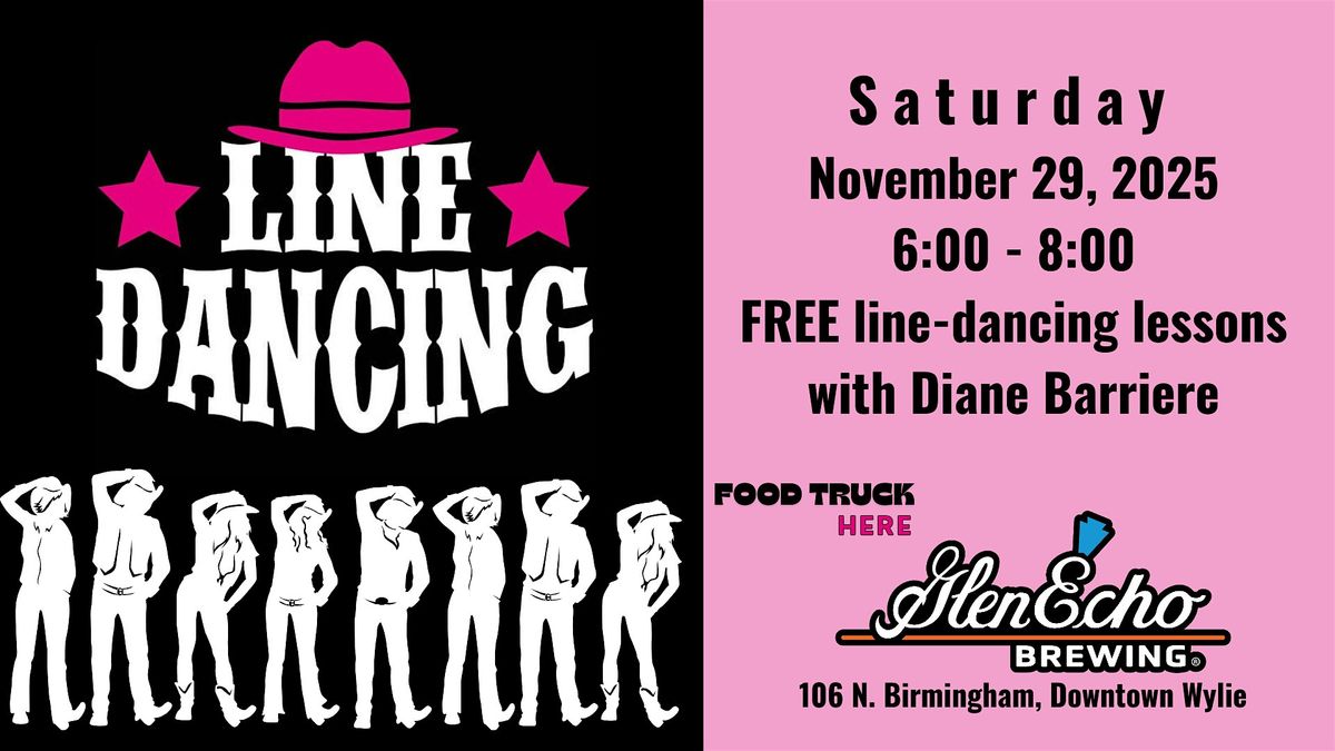 Line-Dancing Class @ Glen Echo Brewing, 29 November | Event in Wylie | AllEvents