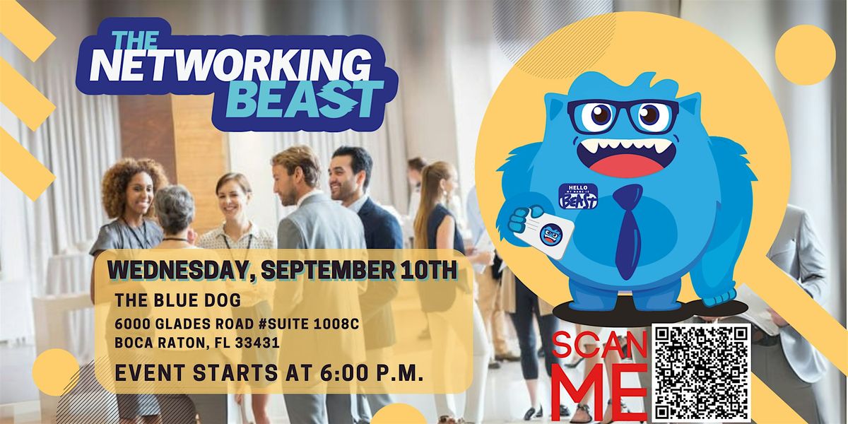 Networking Event & Business Card Exchange by The Networking Beast (BOCA), 10 September | Event in Boca Raton