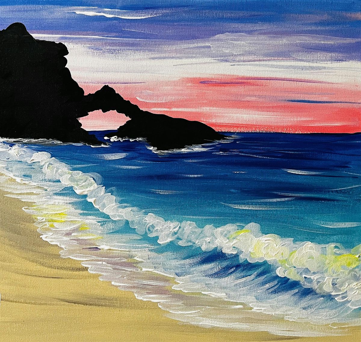 "Laguna Stroll" Paint and Sip Class, 29 June | Event in Los Angeles | AllEvents