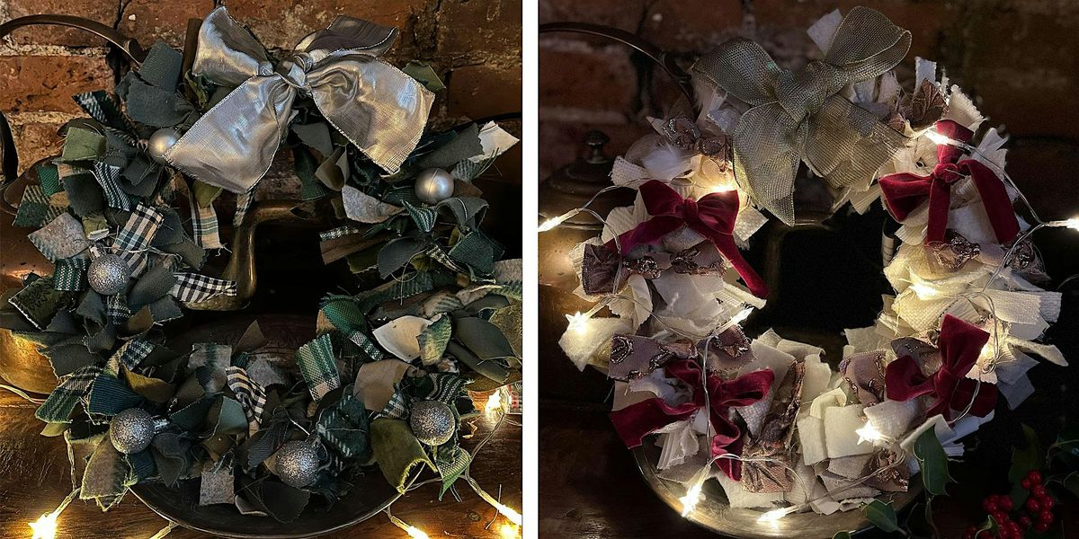 Make Your Own Christmas Wreath from Fabric Scraps, 14 November | Event in Hertford | AllEvents