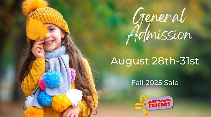 Open to the Public General Admission | JBF OP Fall 2025 Sale, 28 August | Event in Overland Park | AllEvents