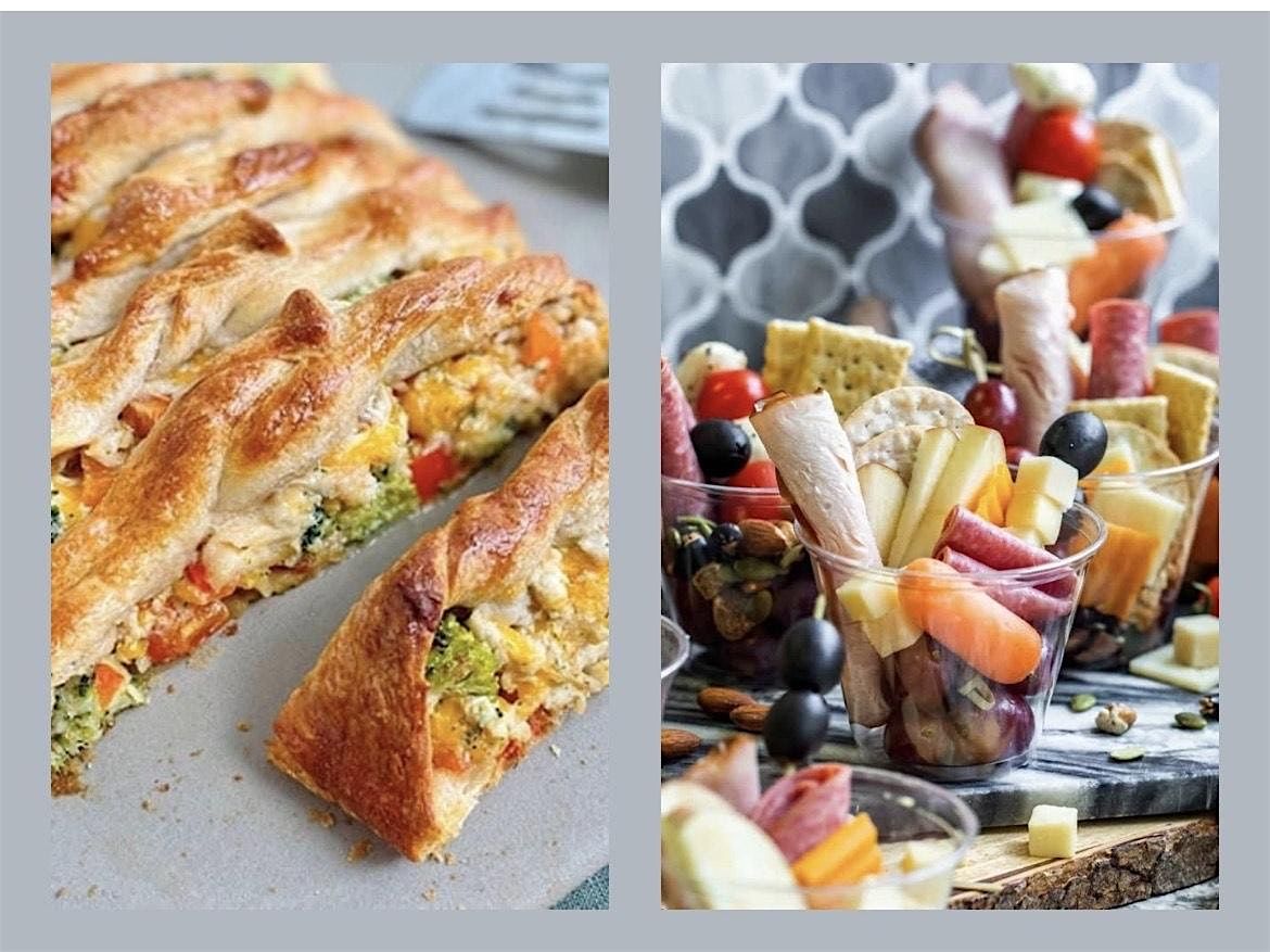 Charcuterie Bowls & Chicken Broccoli Braid Class, 22 October | Event in La Valle | AllEvents