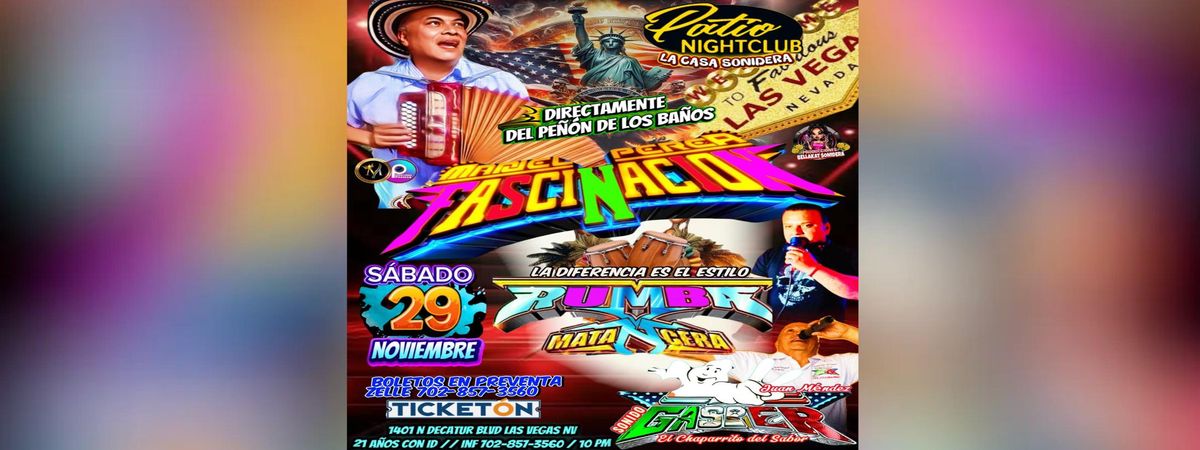 MANUEL PEREA FASCINACION & MAS, 29 November | Event in Las Vegas | AllEvents