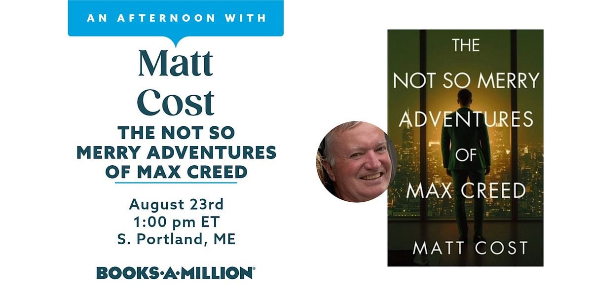An Afternoon with Matt Cost, 23 August | Event in South Portland | AllEvents