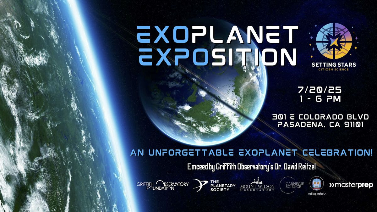 Setting Stars Exoplanet Exposition | Event in Pasadena | AllEvents