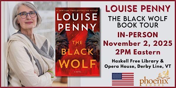 An Afternoon with Louise Penny - November 2, 2025, 2 November | Event in Derby | AllEvents