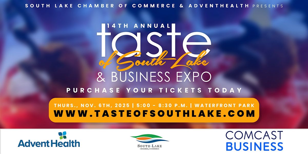 14th Annual Taste of South Lake & Business Expo, 6 November | Event in Clermont | AllEvents