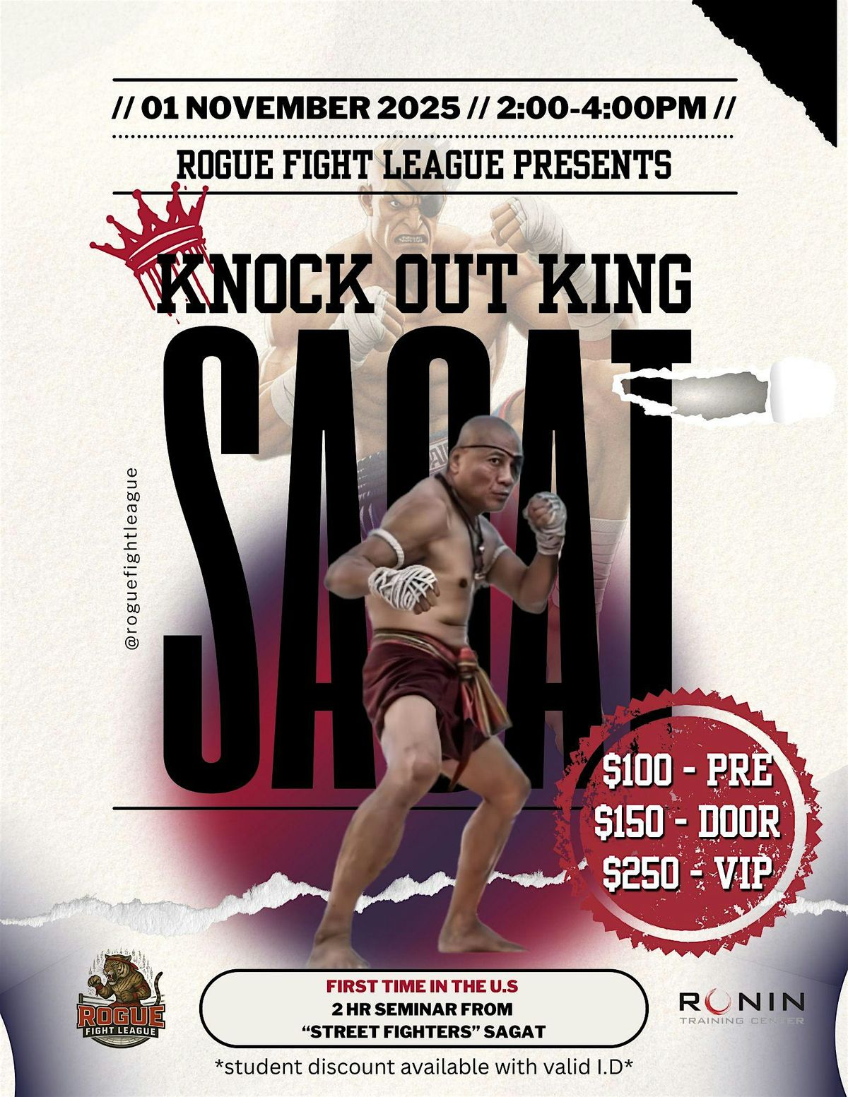 Sagat Petchyindee  Muay Thai Seminar, 1 November | Event in Columbus | AllEvents