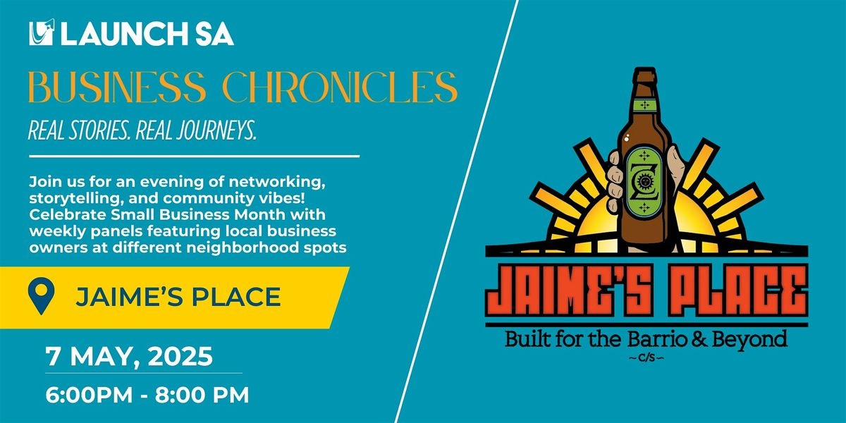 Business Chronicles: Real Stories. Real Journeys- West Side | Event in San Antonio | AllEvents