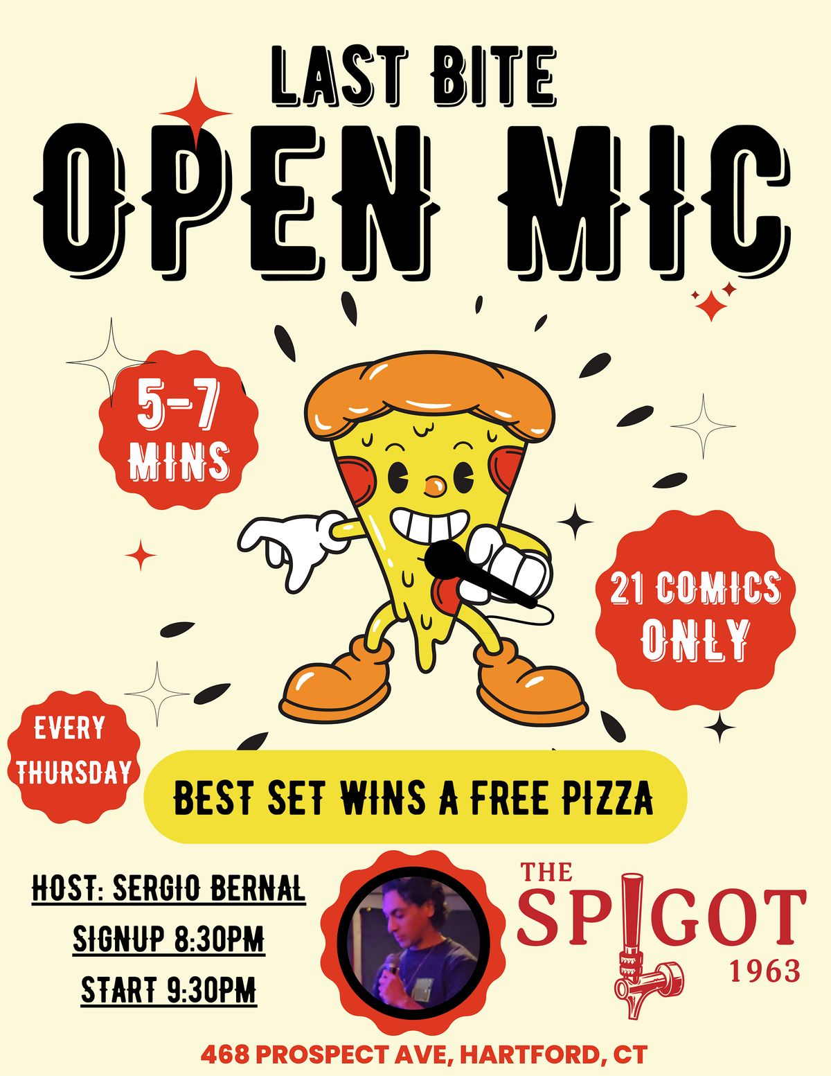 Last Bite Open Mic | Event in Hartford | AllEvents